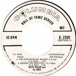 Mitch Miller And His Orchestra - Star-Spangled Banner And Other Patriotic S ...
