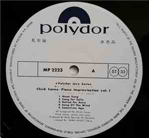 Chick Corea - Piano Improvisations Vol. 1