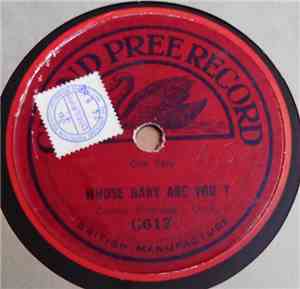 Corelli Windeatt's Orchestra - Whose Baby Are You? / Oh, Reuben, What 'A Ju ...