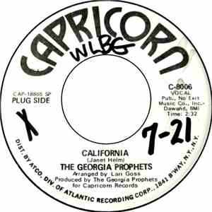 The Georgia Prophets - California / Music With Soul