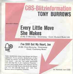 Tony Burrows - Every Little Move She Makes