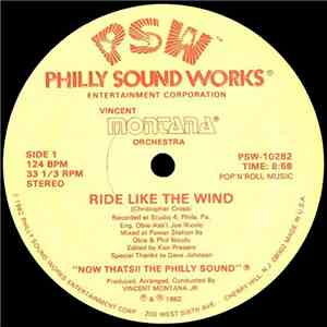 Vincent Montana Orchestra - Ride Like The Wind / Paul's Happy