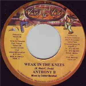 Anthony B, Admiral Tibet - Weak In The Knees / Every Man To A Woman