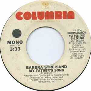 Barbra Streisand - My Father's Song