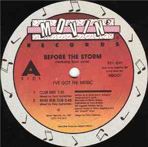 Before The Storm Featuring Boyd Jarvis - I've Got The Music