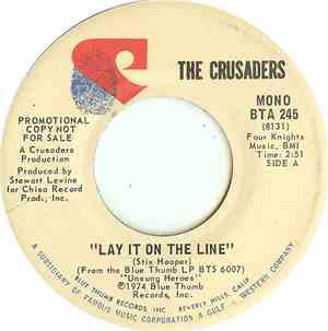 The Crusaders - Lay It On The Line
