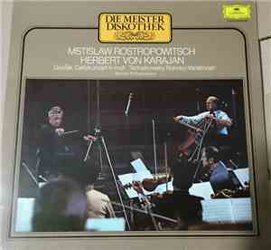 Dvořák / Tschaikowsky — Mstislaw Rostropowitsch, Berliner Philharmoniker, H ...