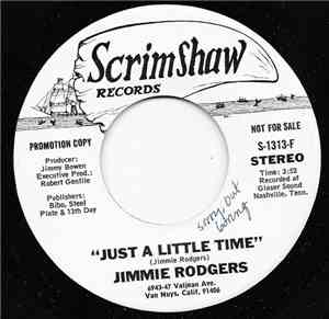 Jimmie Rodgers  - Just A Little Time / Dancing On The Moon