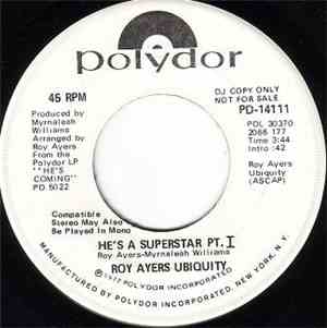 Roy Ayers Ubiquity - He's A Superstar (Pt. I & II)