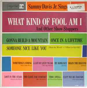 Sammy Davis Jr. - Sammy Davis Jr. Sings What Kind Of Fool Am I And Other Sh ...