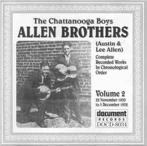 Allen Brothers - Complete Recorded Works In Chronological Order: Volume 2 ( ...