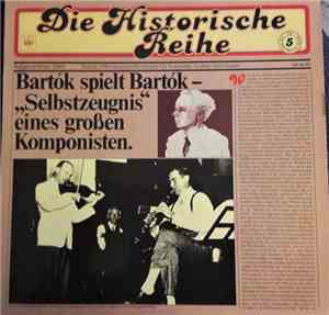 Bartók - Bartók spielt Bartók - 