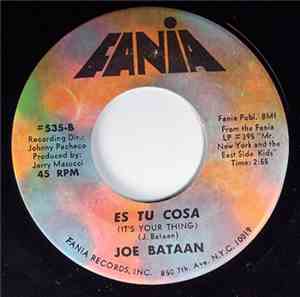 Joe Bataan - My Opera / Es Tu Cosa