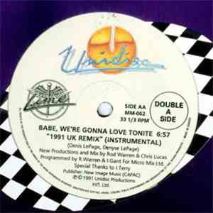 Lime  - Babe We're Gonna Love Tonight (1991 Remix)