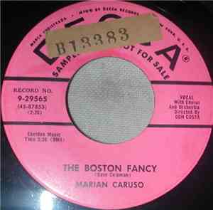 Marian Caruso - The Boston Fancy