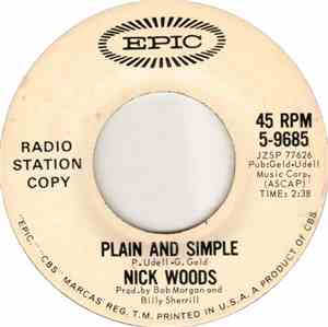 Nick Woods - Plain And Simple