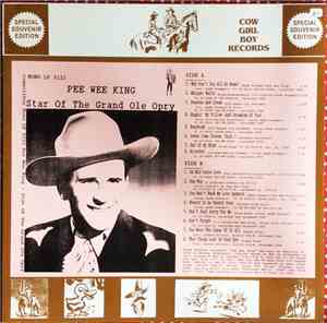Pee Wee King - Star Of The Grand Ole Opry