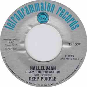 Deep Purple - Hallelujah (I Am The Preacher)