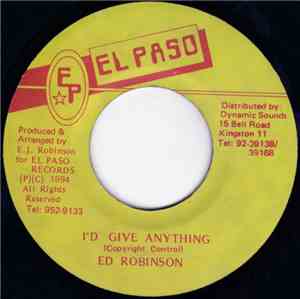 Ed Robinson - I'd Give Anything