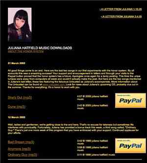 Juliana Hatfield - Honor System Downloads