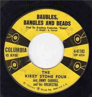 The Kirby Stone Four With Jimmy Carroll And His Orchestra - Baubles, Bangle ...
