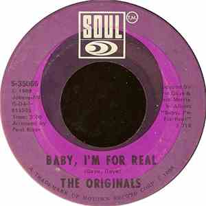The Originals - Baby I'm For Real / Moment Of Truth