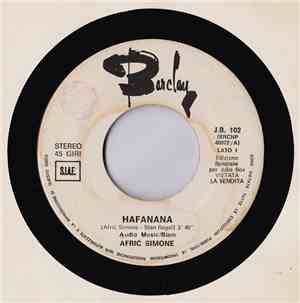 Afric Simone / Johnny Wakelin - Hafanana / In Zaire