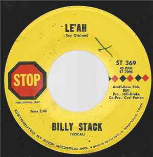 Billy Stack - Le'ah