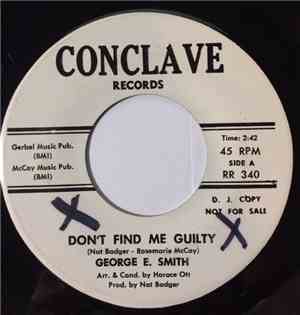 George E. Smith - Don't Find Me Guilty / Human