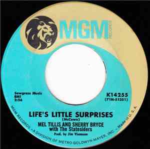 Mel Tillis And  Sherry Bryce With The Statesiders  - Life's Little Surprise ...