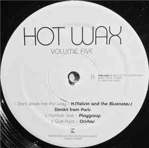 Various - Hot Wax Volume Five