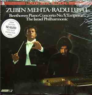 Zubin Mehta · Radu Lupu, Israel Philharmonic Orchestra - Beethoven - Piano  ...