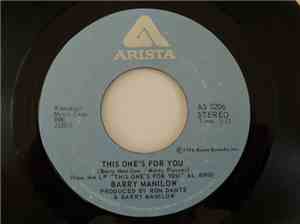 Barry Manilow - This One's For You