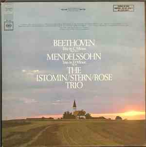 Beethoven / Mendelssohn - The Istomin/Stern/Rose Trio - Trio In C Minor, Op ...