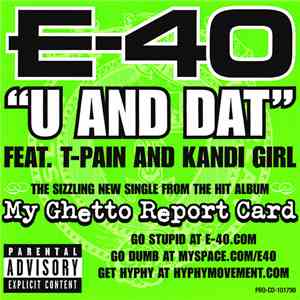 E-40 - U And Dat / Yay Area