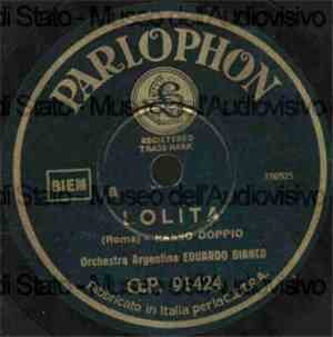 Orchestra Argentina Eduardo Bianco - Lolita / Cancion De Cuna