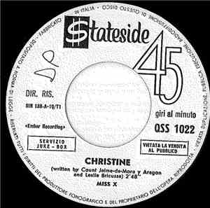 Miss X - Christine / Sex