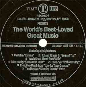 Unknown Artist - The World's Best-Loved Great Music