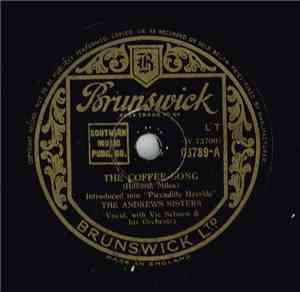 Andrews Sisters With Vic Schoen And His Orchestra - The Coffee Song / A Rai ...