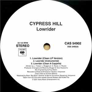 Cypress Hill - Lowrider