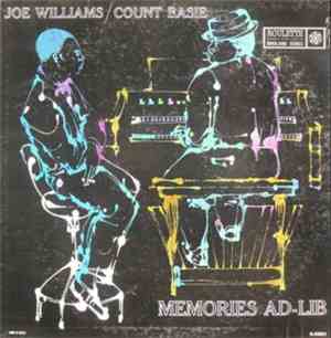 Joe Williams / Count Basie - Memories Ad-Lib