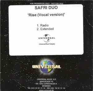 Safri Duo - Rise (Vocal Version)