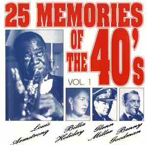 Various - 25 Memories Of The 40's Vol. 1