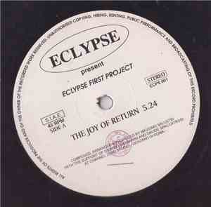 Eclypse First Project - Vortex Goes To Fly / The Joy Of Return