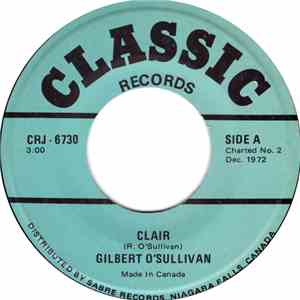 Gilbert O'Sullivan - Clair / Out Of The Question