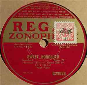 Len Fillis - Sweet Honolulu / Lover, Come Back To Me