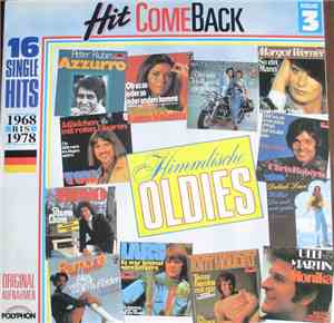 Various - Hit Come Back • Himmlische Oldies • Nr. 3 • 16 Single Hits 1968 B ...