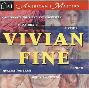 Vivian Fine - Music Of Vivian Fine