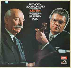 Beethoven / Josef Suk, New Philharmonia Orchestra, Sir Adrian Boult - Beeth ...