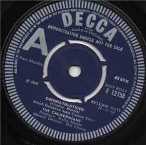 The Californians - Congratulations / What Is Happy Baby?